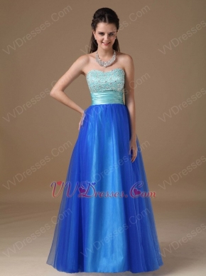 Best Deals Crystals Ultramarine Custom Evening Dresses Online