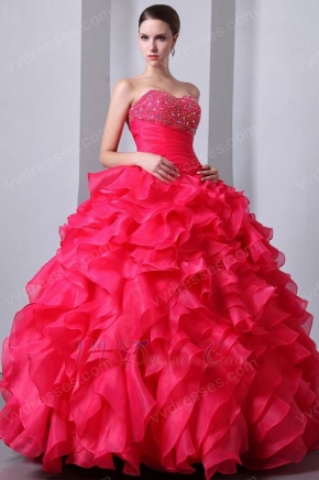 Pink Cascade Dress main image 0
