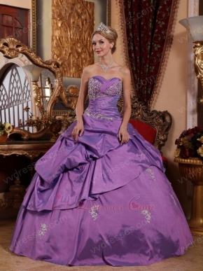 Dark Orchid Elegant Winter Quinceanera Dress Warm