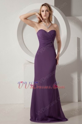 Sweetheart Light Purple Cheap Dresses For Bridesmaid Girl