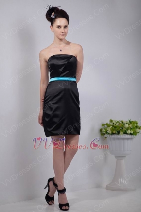 Black Strapless Short Homecoming Dress Under 100 Dollars