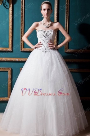 Noble Crystals Basque Aline Cream Outdoor Bridal Wedding Dress