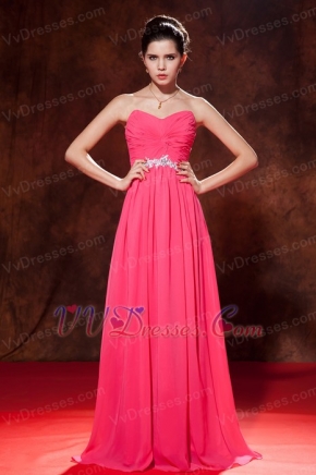 Gowns Prom Dress Coral Red 2014 Dresses For Prom Wear Inexpensive