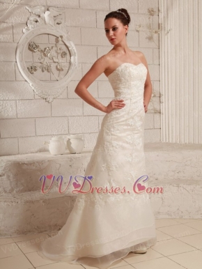 Lace and Organza Wedding Dress Manufacturer For Custom Made Low Price