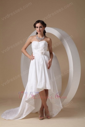 Sweetheart 2014 New Fashion High-low Prom Dress