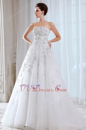 Fit And Flare Sweet Heart Stylish Wedding Bridal Dress In Illinois