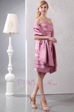 shawl flamingo pleated