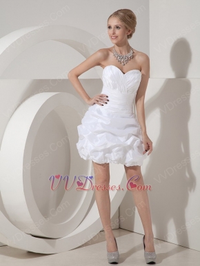 Mini Sweetheart White 2014 Top Dress For Sweet 16