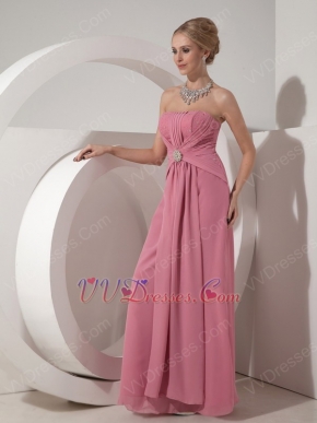 Light Violet Chiffon Empire Waist Prom Party Dress Online