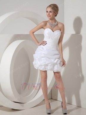 Mini Sweetheart White 2014 Top Dress For Sweet 16