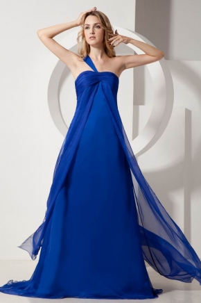 One Shoulder Sweetheart Royal Blue Prom Party Dresses Designer Lists