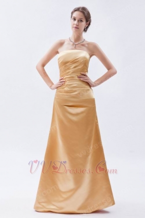 Beautiful Floor Length Jasmine Golden Formal Ocassion Dress