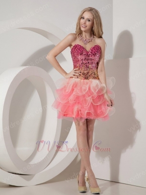 Sequin Fit And Flare Pink Sweet 16 Dress By Top Designer