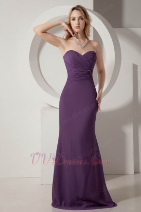 Sweetheart Light Purple Cheap Dresses For Bridesmaid Girl