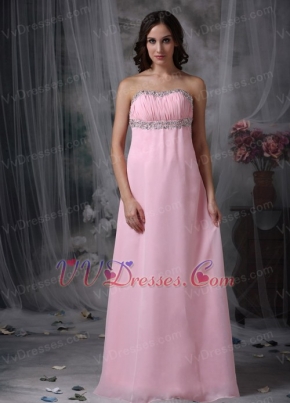 Top 10 Sweetheart Pink Chiffon Celebrity Dress With Beads Inexpensive