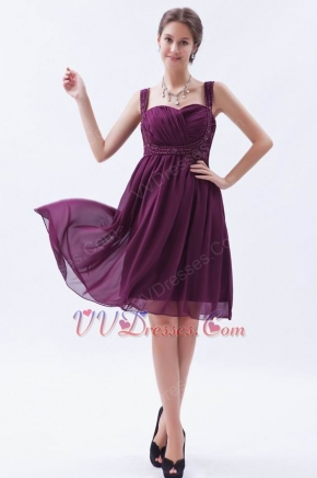 Pretty Straps Purple Women In Homecoming Dress Discount