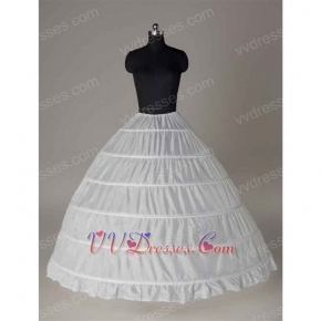 ELASTIC Waist Tulle 6 Hoops Crinoline Underskirt Petticoat For Sale Cheap