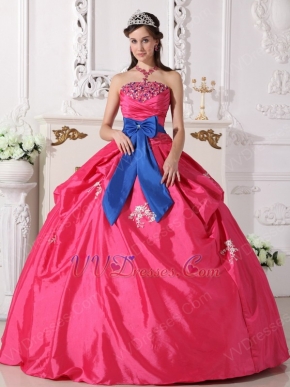 Cheap Price 2014 Top Quinceanera Dress With Bowknot