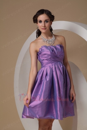 Sexy Medium Purple Bridesmaid Girls Dress Cheap