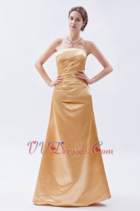 Beautiful Floor Length Jasmine Golden Formal Ocassion Dress