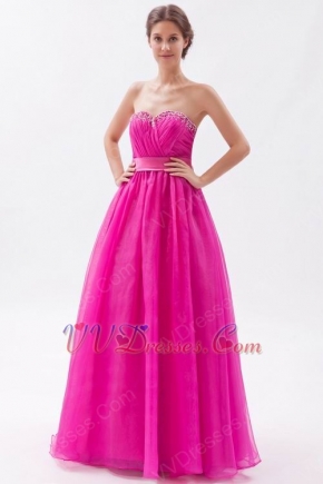 Pretty Sweetheart Fuchsia Women Evening Dress