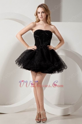 Strapless Beaded Mini Length Sweet 16 Dresses For Cheap