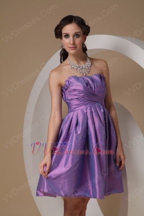 Sexy Medium Purple Bridesmaid Girls Dress Cheap