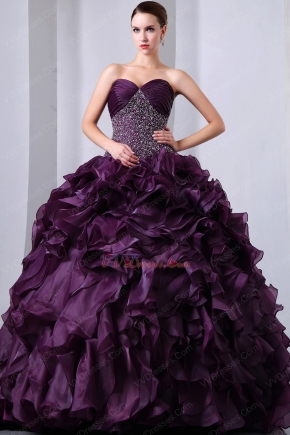 Dress Like A Princess Grape Quinceanera Dresses Under $250