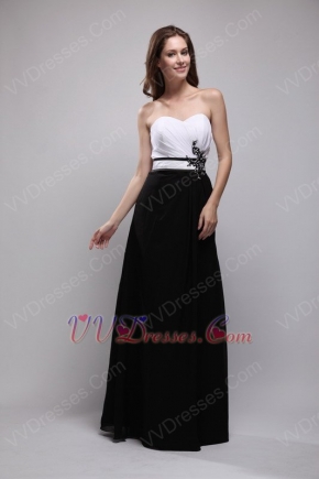 Top Designers For Black and White Evening Prom Dress