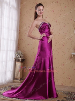 Purple Sweetheart Elegant Evening Dress 2014 Wear