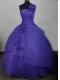 one shoulder floor length quince dresses for girl