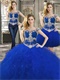 Deatachable Off Shoulder Quinceanera Gown Three Pieces Ball Gown/Bodice/Short Skirt