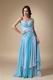 Contrast Blue Color Sweetheart Prom Dress New Arrival
