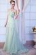 Pretty Mermaid Sweep Train Light Green Lace Prom Dress Online