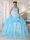 Baby Blue Top 100 Quality Quinceanera Dress For Discount