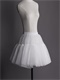 Adjustable Waist Layers Tulle Hoopless Crinoline Slips Underskirt Short