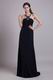 Top Designer Prom Dress With Halter Black Chiffon Skirt