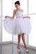 Short White Chiffon Bridesmaid Dress Under 100 Dollars