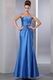 Blue Stain Formal Sweetheart Trumpet Prom Dress Petite