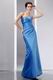 Sweet Heart Mermaid Cornflower Blue Celebrity Prom Dress Petite