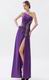 One Shoulder Backless Aline Purple Evening Dress In Dalas One Shoulder Backless Aline Purple Evening Dress In Dalas