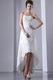 Custom Made Sweetheart High Low Asymmetrical Beach Bridal Dress