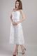 A-line Sweetheart Ankle-length White Wedding Dress Cheap