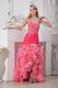 Find Sweetheart High Low Cheap Cocktail Prom Party Dress