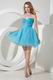 Sweetheart Crystal Aqua Dress For 2014 Cocktail Party