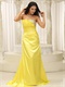 Gorgeous Cole Flowers Simulation Silk Custom Made Gathering Prom Dress