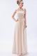 Halter Top Neck Champagne Chiffon Cheap Prom Dress For Sale