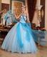 Contrast Color Aqua And White Clearance Quince Dress 2014