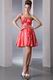 Lovely Beaded Coral Dress To Wear For Graduation