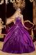 Cheap Purple Embroidery Dress Make Your Own Quinceanera